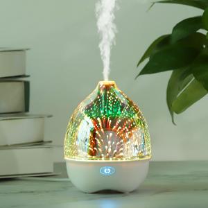 China Indoor Automatic Shut Off Electric Aroma Diffuser 80ml With Colorful LED Light supplier