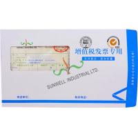 China Business Mailing Custom Printed Visual Window Envelopes With Peel Self Seal on sale
