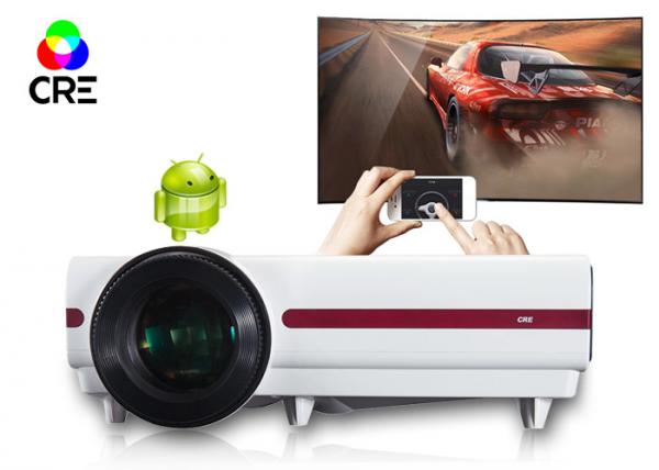 CRE Home Full Hd LED Projector 1280x800 2800 Lumens For Mobile Phone Android