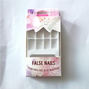 Recyclable Blister Gloss PET False Nail Packaging Box