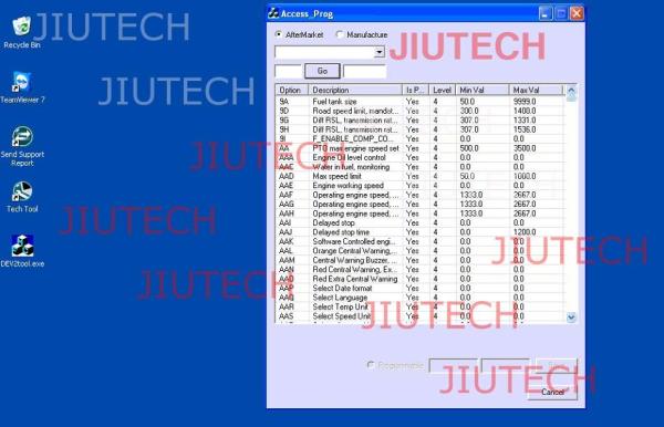  vocom PTT Devtool Exe Support Program Speed Limit / Change Chassis ID