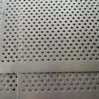 China ASTM 201 202 Perforated SS Plate Porous Round Hole Screen Metal Punching Mesh Sheet on sale