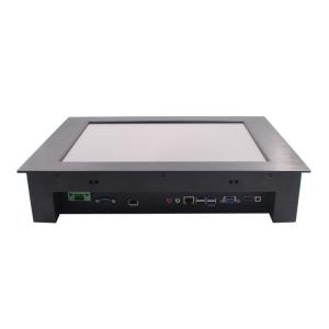 China VGA HDMI Rugged Industrial Pc 300cd/m2 Front IP65 Intel I5 CPU 9-36V VESA supplier