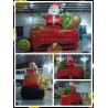 China Advertising Custom Durable Shaped Balloons , Inflatable Large Santa Claus For Christmas Celebration,CHR-1 wholesale