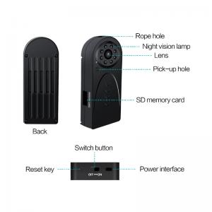 China 150 Degree Mini SPY Camera Wireless Hidden Camera DC 5V 2.4GHz Wifi Compatible supplier