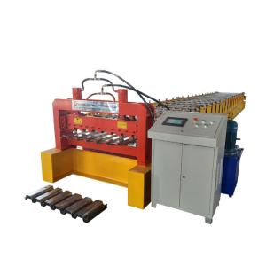 China Steel Profile Corrugated Metal Floor Deck Machine With 23 Rollers , Longlife supplier