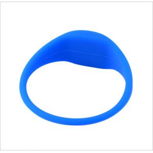 Durable Passive G03 RFID Chip Wristband RFID Silicone Wristband Curve Head