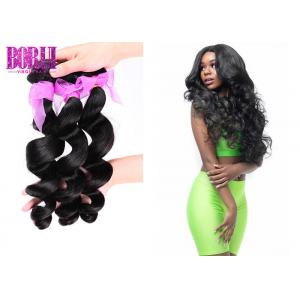 China Loose Wave Bundles Indian Human Hair Extensions Cuticle Agligned Virgin Hair supplier