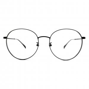 FM2597 Durable Lightweight Metal Spectacles Frames Unisex Optical Round Eyewear