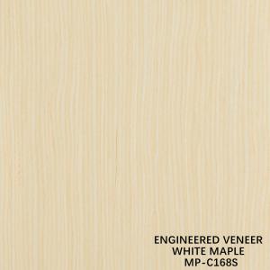 China Fancy Recomposed Wood Veneer White Maple 168S Straight Grain For Car Interior supplier