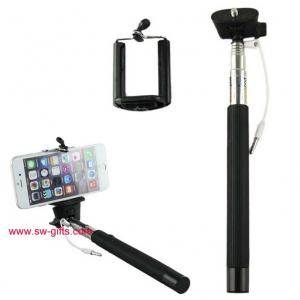 China Universal Extendable Handheld Mobile Phone Monopod Camera Tripod Phone Holder Stick supplier