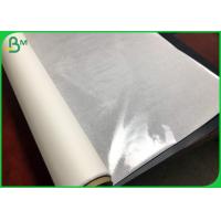 China Jumbo Rolls 510mm PE Coated MG White 52gsm Poly Kraft Paper for bread bags on sale