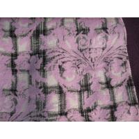 Жаккард оверкоатинг, фиолет шерстяной ткани ткани шерстей