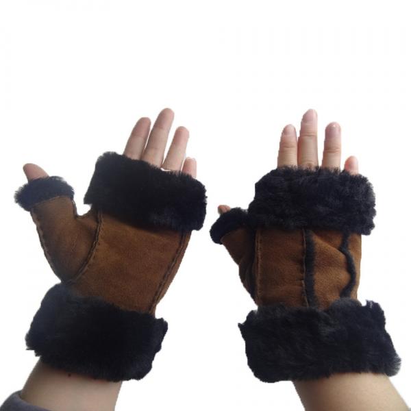 Wholesale cheap winter gloves mitten half finger gloves
