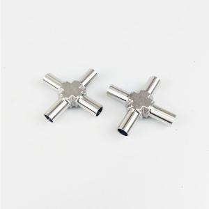 Good Price Hot Sale China Suppliers Micro Butt Weld Cross Fittings With 6mm Diameter