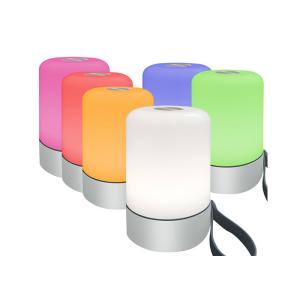 China Bateria 2600mAh portátil da lâmpada 18650 da noite do diodo emissor de luz IP65 com interruptor/punho do toque supplier