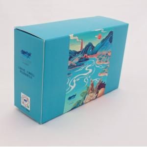 China ISO9001 CMYK Blue Paper Corrugated Mailer Boxes Custom Toy Boxes supplier