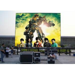 High Contrast Outdoor Led Video Wall Football Field Front Maintain SMD2121 P3.91 RGB