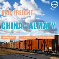China Guangzhou Zhengzhou China to Almaty Kazakhstan International Rail Freight Service on sale
