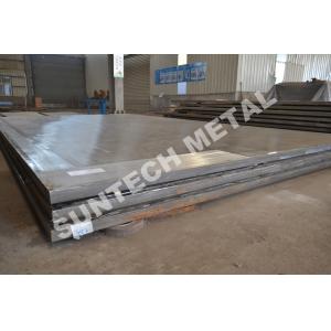 China Explosion Clad N02200 Ni200 Pure Nickel Cladded Plate for Condensers supplier