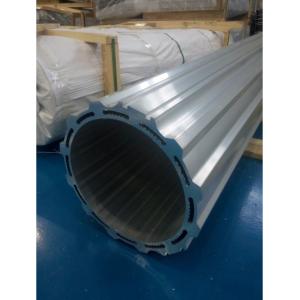 6063 T5 Aluminium Extrusion Pipe 48mm Diameter For DC Motor Enclosure