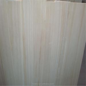 BB Grade Solid Wood Board Paulownia Finger Jointed Timber Panel with Smooth Surface