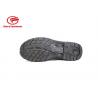 China PU Pouring Men's Steel Toe Work Boots With Embossed Action Leather Upper wholesale