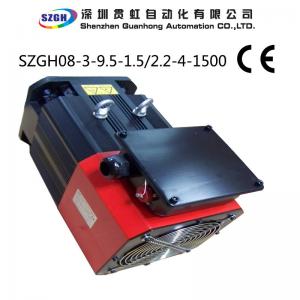 China High torque high precision servo motor , electric spindle motor 2.2kw 14Nm 1500rpm supplier