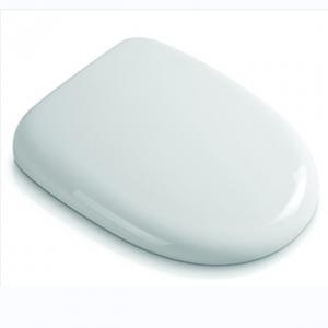 Slow-Close Toilet Seat with Warm Function and White Soft Lid Made of PP Material