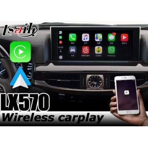 Lexus LX570 LX450d 2016-2020 wireless carplay interface android auto with youtube play by Lsailt