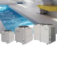 Freestanding Swimming Pool Heat Pump Hot Water With Titanium Heating