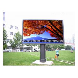China Epistar P10 Outdoor Advertising LED Display MBI5024 IC DIP346 160×160 mm supplier