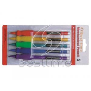 China Oval shape plastical transparent pink 0.7mm Mechanical Pencils / Pencil MT5045 supplier