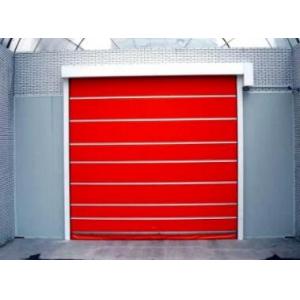 China 380 V 50hz high speed pvc roll up door  color coated galvanized steel material supplier