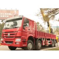 China SINOTRUK HOWO Truck Mounted Crane / Truck Mounted Jib Crane For Construction on sale