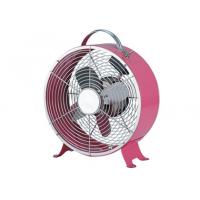 China 9'' Retro Metal Table Fan 2 Speed Setting Copper Color With GS / CE / ROHS on sale