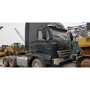 China HOWO 6X4 375 Hp Used Truck Tractor 280 - 420hp Horsepower With Left Hand Drive supplier