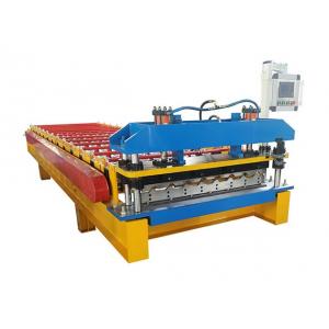 World Widely Used Market Roofing Sheet Metal Roll Forming Machine With PLC Control
