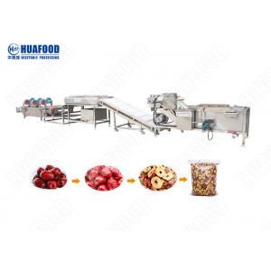 China Fruit And Vegetable Processing Line High Efficiency Dried Fruit Processing Equipment supplier