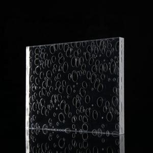 Decorative 30mm-50mm Thick Acrylic Sheet Acrylic Water Bubble Wall Panel