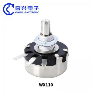 1W Single Coil Wire Wound Potentiometer 100 Ohm Potentiometer Wx110