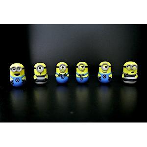 ABS Material Small Minion Figures , Despicable Me Minion Toys For Kids