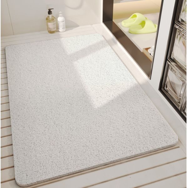 Stylish and Functional PVC Coil Mat for Modern and Traditional Spaces Bathroom,Shower room, Customized Sizes and Style
