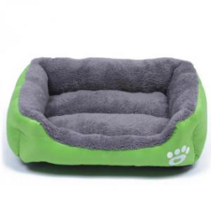Polyester Pet Crate Bed Sofa Solid Plush Dog Bed