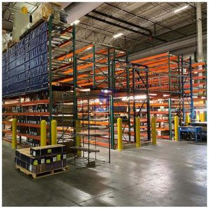 China HEDA Warehouse Racking Mezzanine Racking System Pallet 1t/Layer on sale