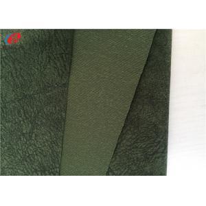 China Durable Floral Sofa Velvet Upholstery Fabric Bonded Polyester Pongee Fabric supplier