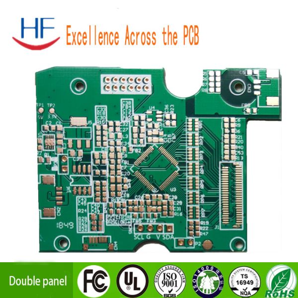 FR4 94v-0 pcb&pcba assembly company supplier bulk printed circuit board green custom pcb circuit board provide files