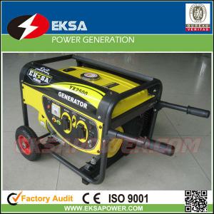 China 3KW Single Phase Portable Gasoline Generator Sets supplier