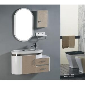 80 X48/cm PVC bathroom cabinet/ wall cabinet /white color with mirror for bathroom