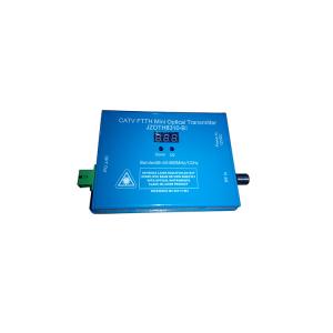 China Durable Digital Analog TV Transmitter , CATV Fiber Optic Transmitter 0~10dBm supplier